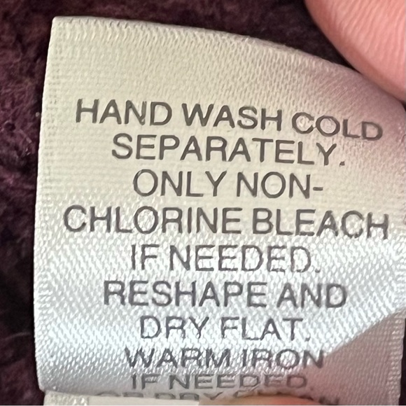 J. Jill Purple Ribbed Knit Cozy Cardigan Sweater, Classic Casual- Acadamia, Work - Picture 11 of 11